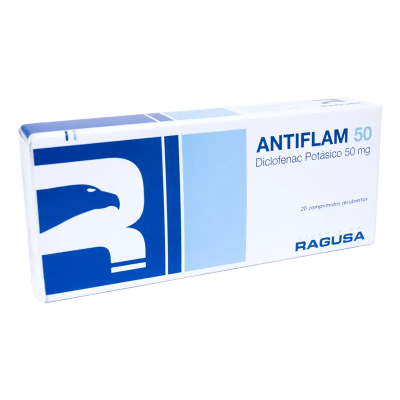 Antiflam 50 - Caja x 20 comp. recubiertos