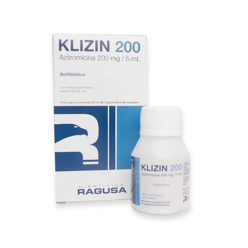 Klizin 200 - Frasco x 50 mL + jeringa dosificadora