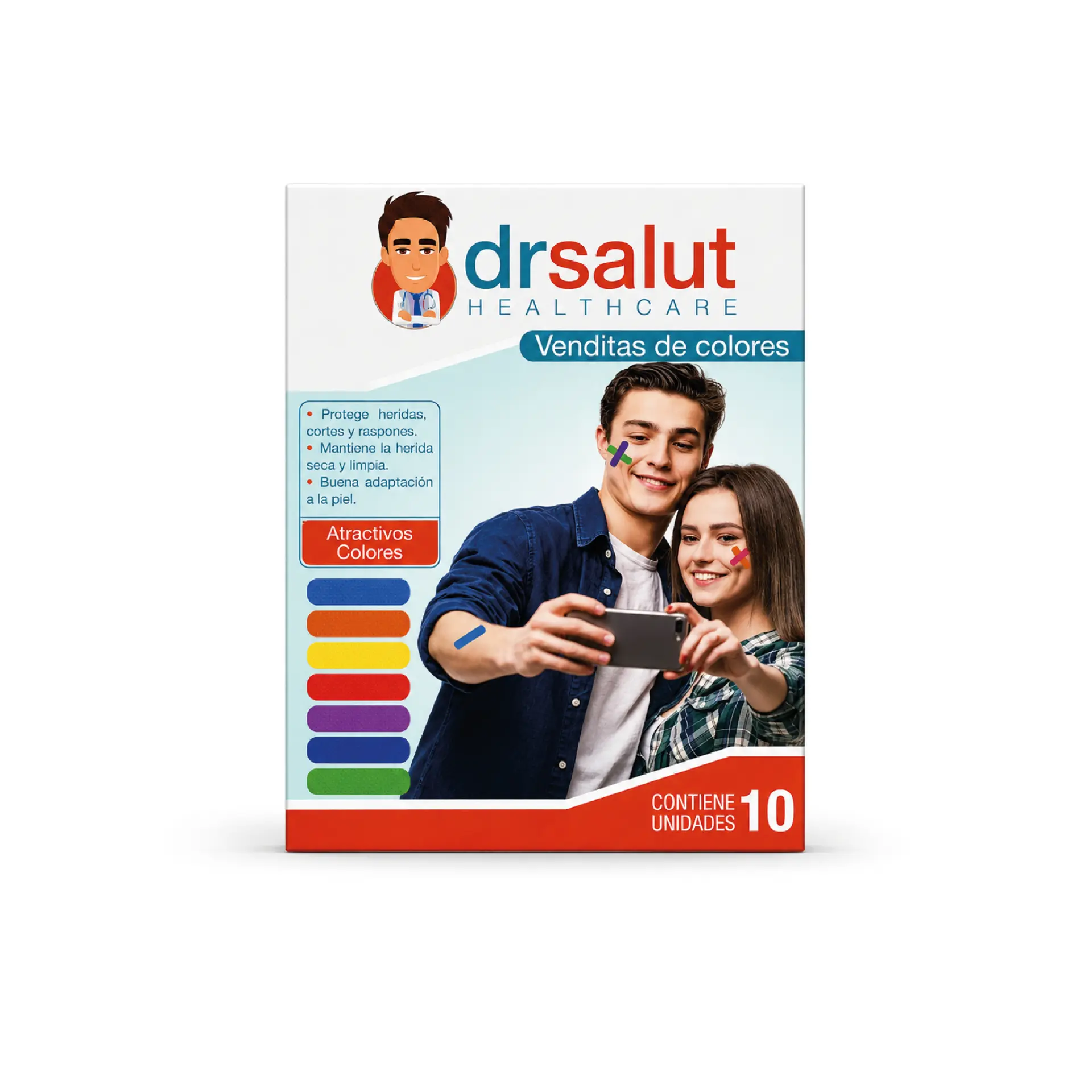 Venditas de Colores - Caja x 10 Unidades