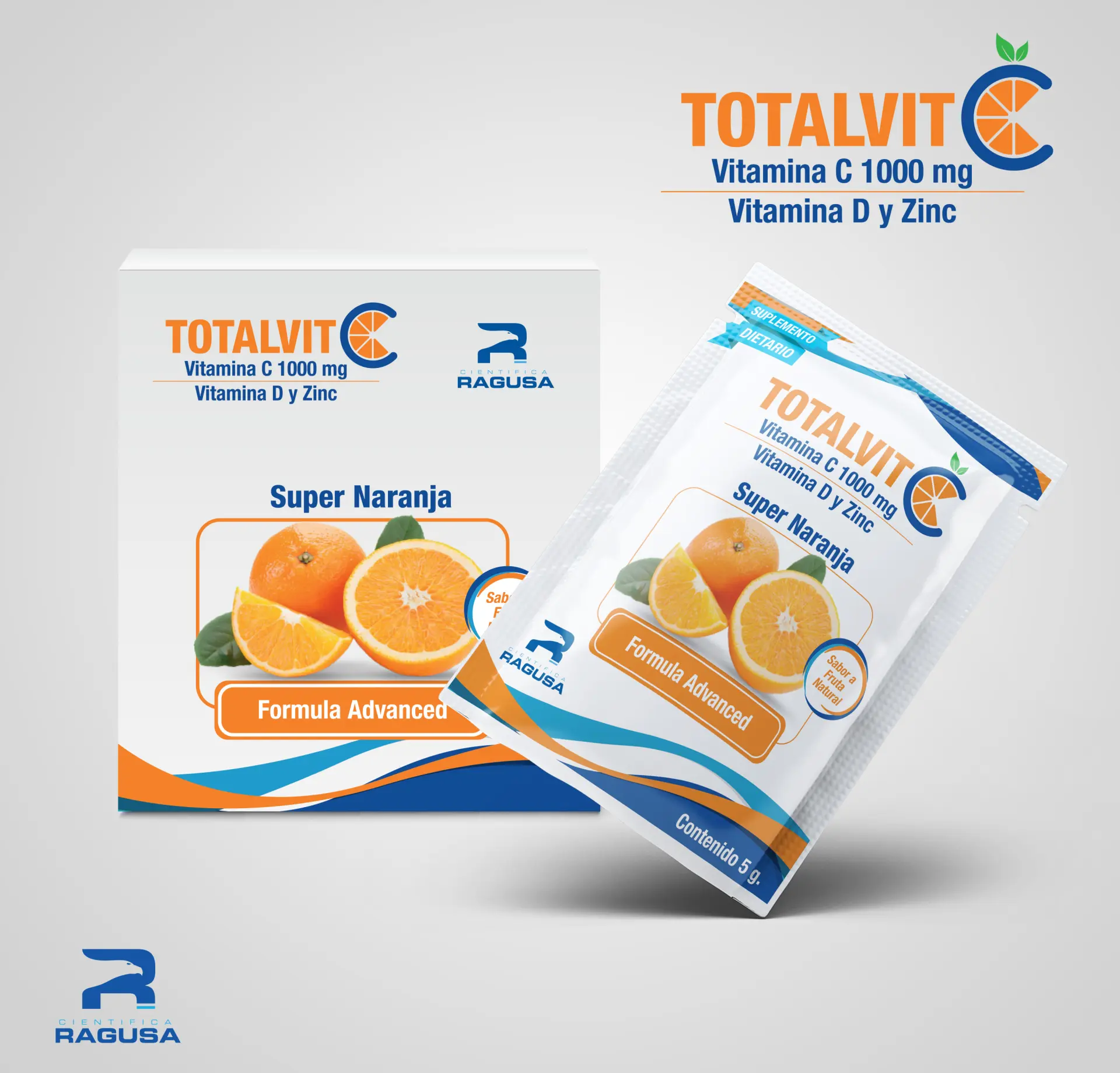 Totalvit C - Exhibidor x 30 Sachets x 5 gr.